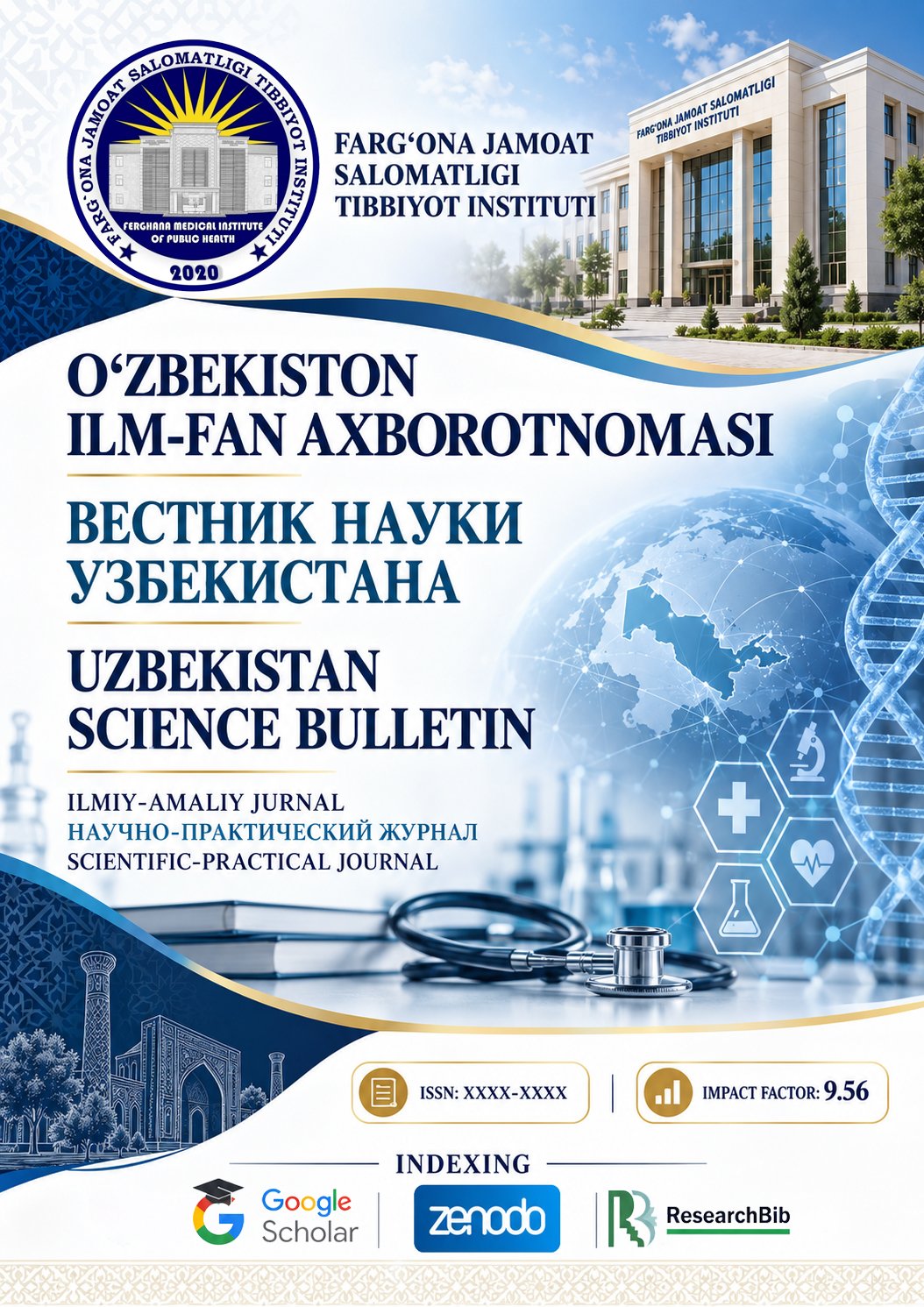 					View Vol. 1 No. 1 (2026): O'ZBEKISTON ILM-FAN AXBOROTNOMASI
				